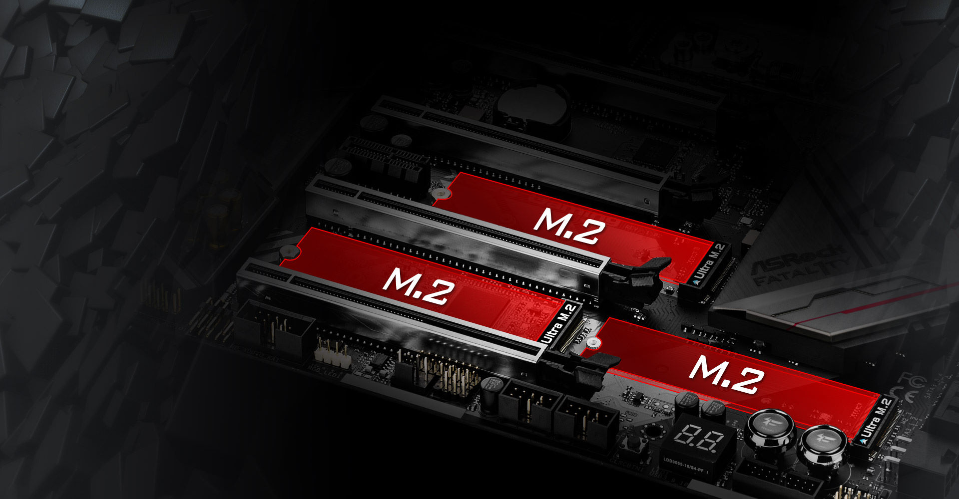 M.2 x 3 (Gen3x4 / SATA3)